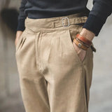 Alfred - Trousers with pleated front