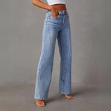 Kaia Frame – Seam Detail Straight Jeans