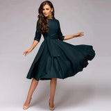 Ivana -Elegant swing dress