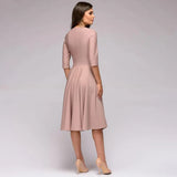 Ivana -Elegant swing dress