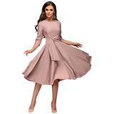 Ivana -Elegant swing dress