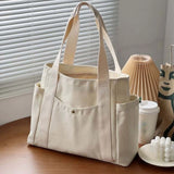 Large capacity canvas handbag tote bag