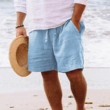 Anthony - Sustainable men's linen shorts made from organic linen