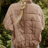 Echo Ridge – Quilted Zip Jacket