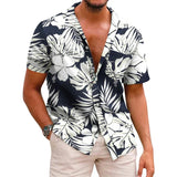 Koen - Floral Shirt with Short Sleeves