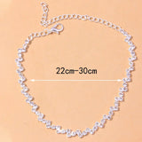 Rhinestone Anklets for Women