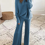 Elara Ease – Off-Shoulder Lounge Set