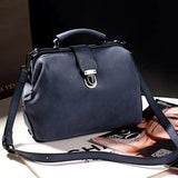 Luxurious  Handbag with Metal Clasp