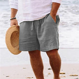 Anthony - Sustainable men's linen shorts made from organic linen