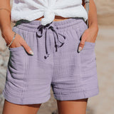 Patricia - Linen Summer Shorts Women