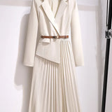 Studio Fusion – Blazer Pleated Dress