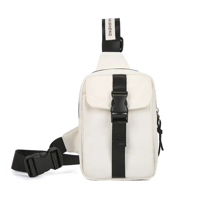 Nylon crossbody chest bag