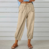 Sofia - Breathable Linen Trousers