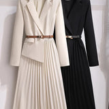 Studio Fusion – Blazer Pleated Dress