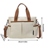 Multi functional canvas handbag tote bag