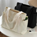 Large capacity canvas handbag tote bag