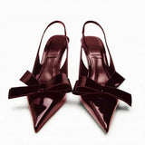 Seraphine – Sculpted Ribbon Heel