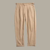 Alfred - Trousers with pleated front