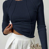 Linea Form – Sculpted Seam Long Sleeve Top