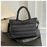 Puffer handbag tote bag