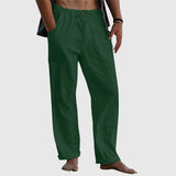 Adam - Linen beach trousers for men, loose fit