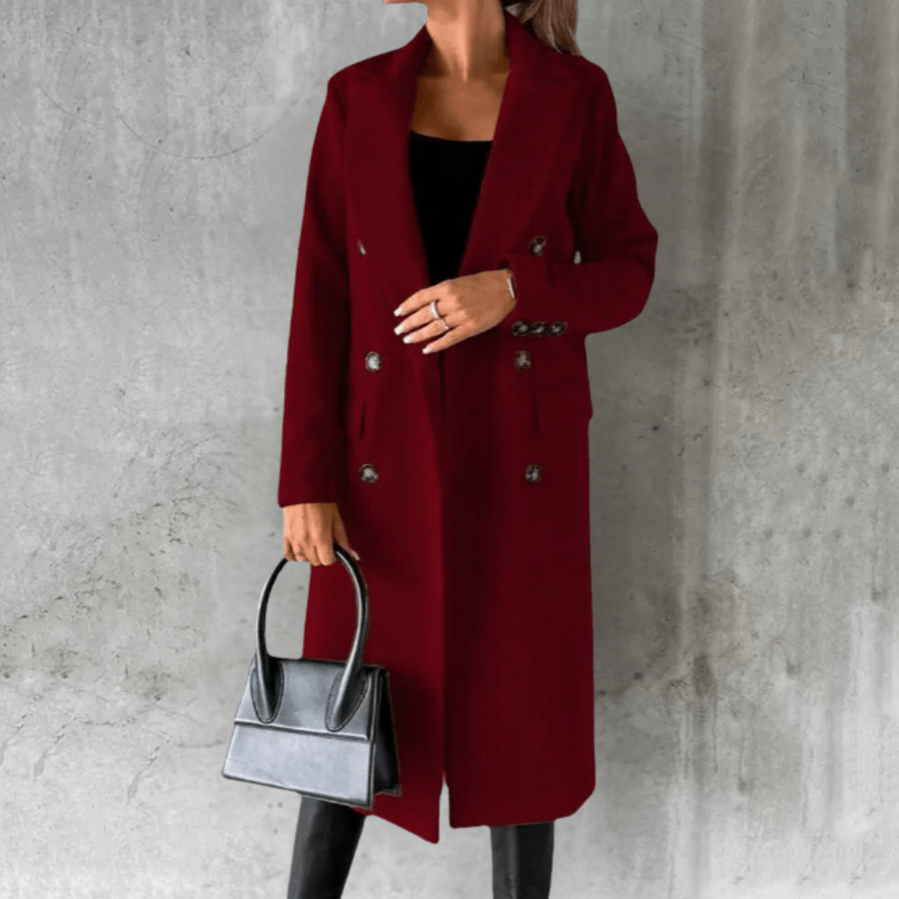 Modinzi Adelise Tailored – Double Breasted Trench Coat