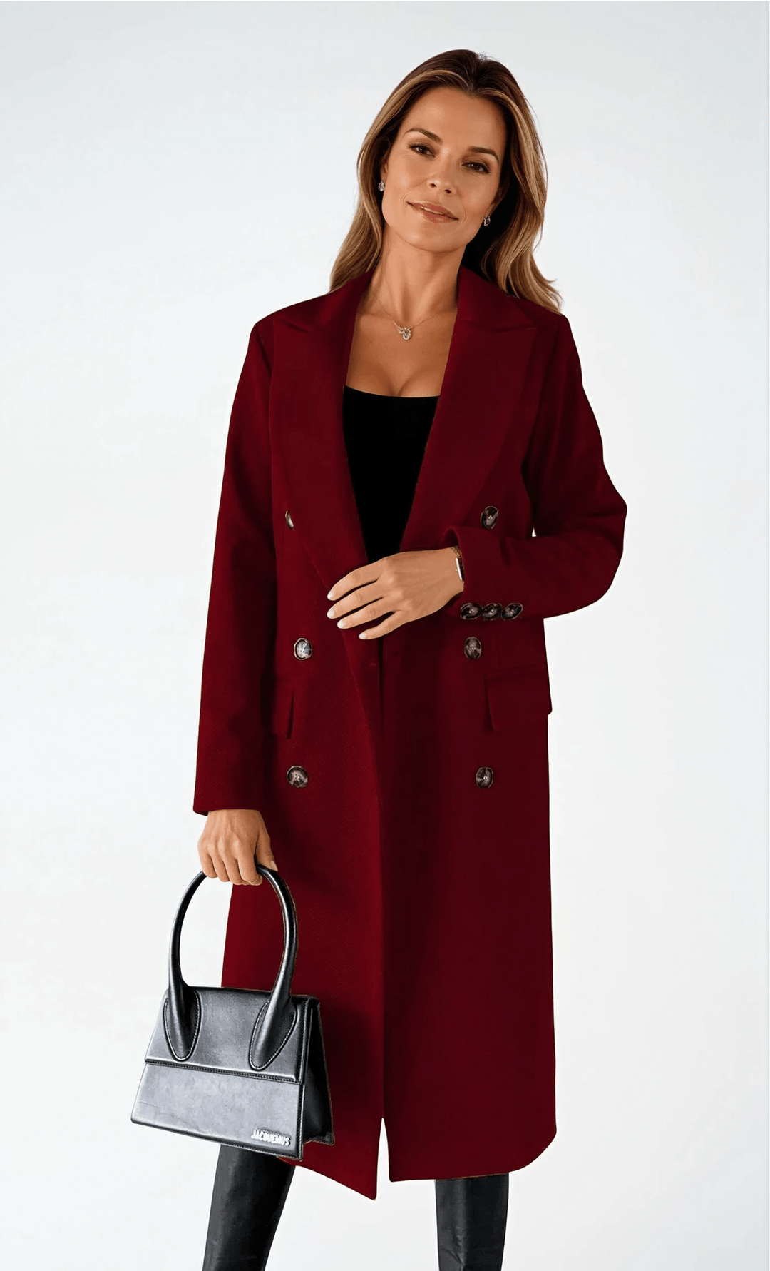 Modinzi Adelise Tailored – Double Breasted Trench Coat