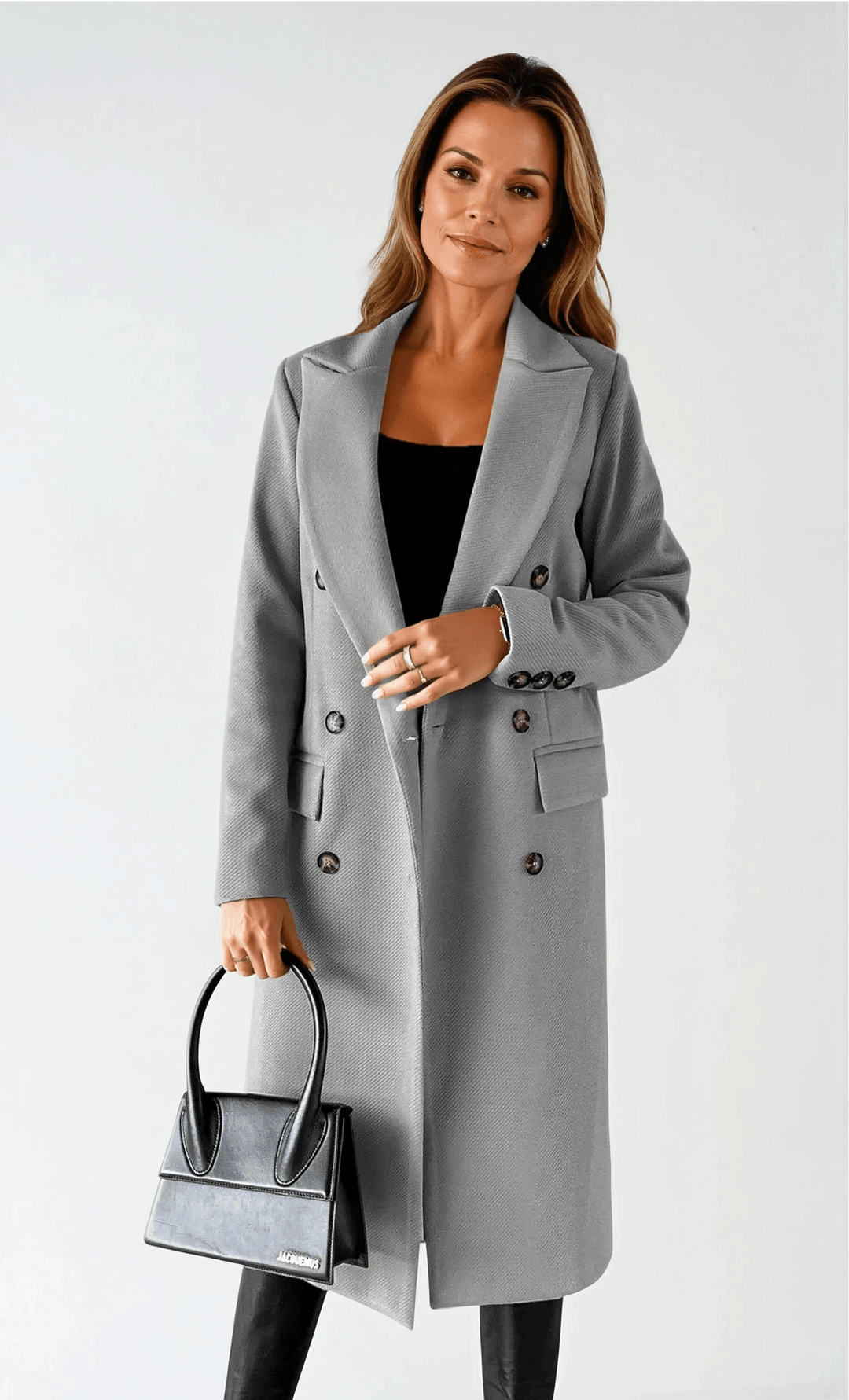 Modinzi Adelise Tailored – Double Breasted Trench Coat