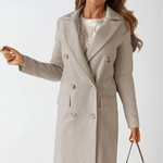 Modinzi Adelise Tailored – Double Breasted Trench Coat