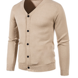 Gunner - Chunky casual jacket with V-neck