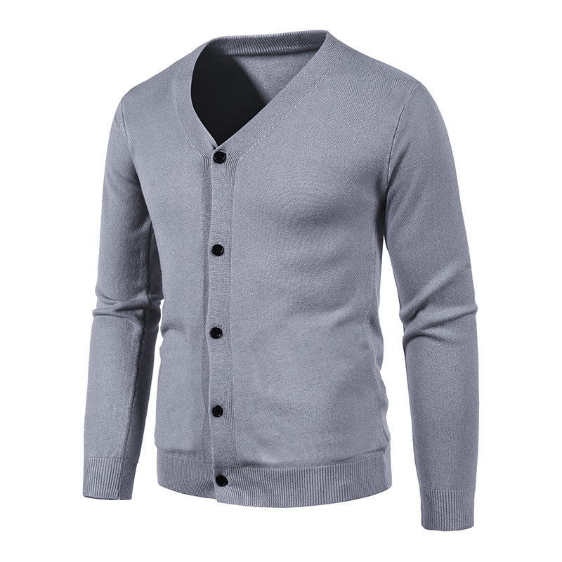 Gunner - Chunky casual jacket with V-neck