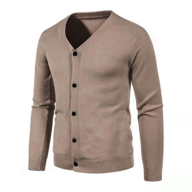 Gunner - Chunky casual jacket with V-neck