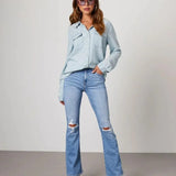 Modinzi Arden Oversize – Relaxed Denim Shirt