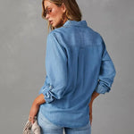 Modinzi Arden Oversize – Relaxed Denim Shirt