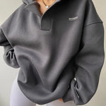 Modinzi Grey / 6 (XS) Auden Ease – Structured Oversize Hoodie