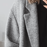 Modinzi Aven Row – Oversized Wool-Blend Coat