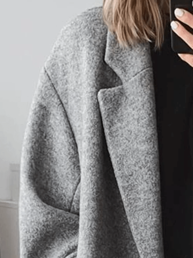Modinzi Aven Row – Oversized Wool-Blend Coat