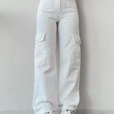 Noelia -  Cargo Jeans with Pockets Women