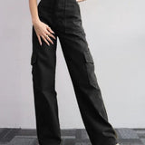 Noelia -  Cargo Jeans with Pockets Women