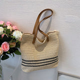 Large capacity summer beach bag