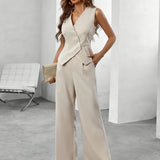 Aveline Poise – Sleeveless Tailored Set