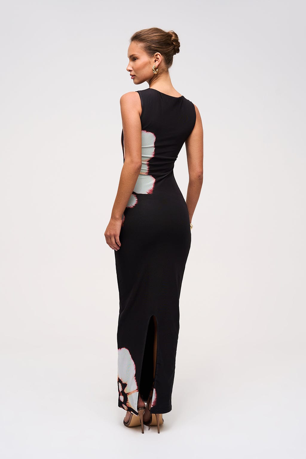 Modinzi Bloom Twist – Cutout Maxi Dress