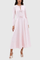 Modinzi XS(6) / Pink&Yellow Blush Reverie – Triple Bow Maxi Dress