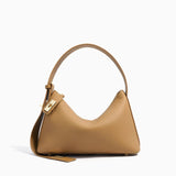 Modinzi Beige Delphine Lock – Sculpted Shoulder Bag