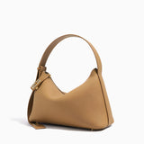 Modinzi Beige Delphine Lock – Sculpted Shoulder Bag