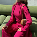 Modinzi Dominique Set – Three-Piece Minimal Knit Ensemble