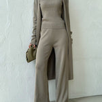 Modinzi Dominique Set – Three-Piece Minimal Knit Ensemble