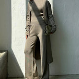 Modinzi Dominique Set – Three-Piece Minimal Knit Ensemble