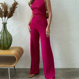 Dominique Set – Three-Piece Minimal Knit Ensemble