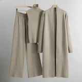 Dominique Set – Three-Piece Minimal Knit Ensemble